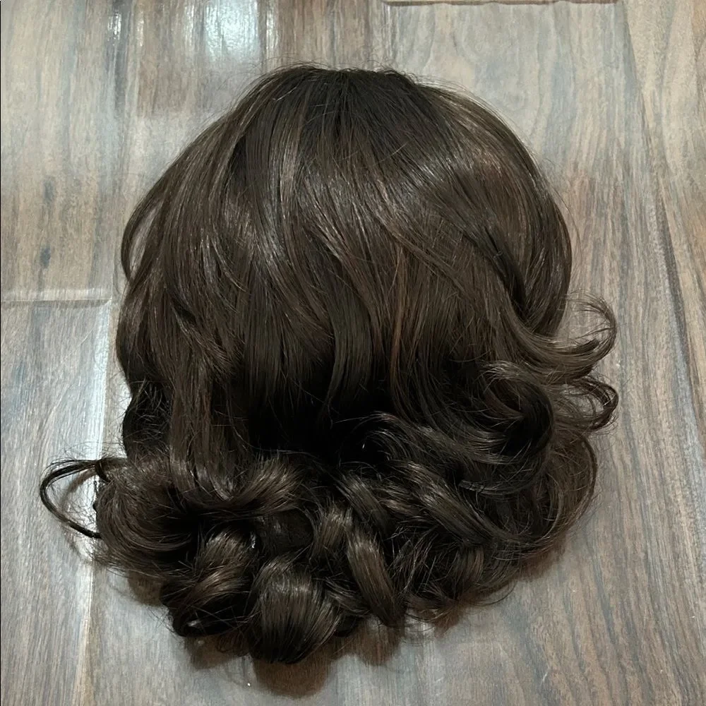 Dome Collection Luxurious Chestnut Waves Topper